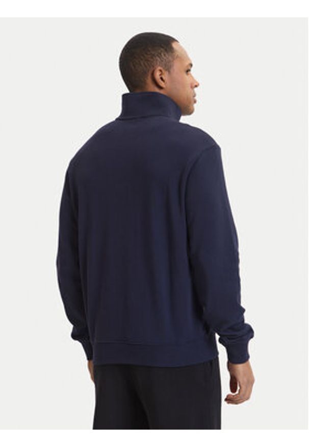 Napapijri Bluza B-Small Box Hz NP0A88TO Granatowy Relaxed Fit. Kolor: niebieski. Materiał: bawełna