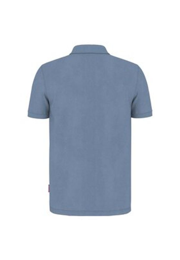 JOOP! Jeans Polo Ambrosian 30045619 Błękitny Modern Fit. Typ kołnierza: polo. Kolor: niebieski. Materiał: bawełna