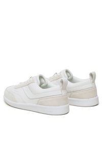 Calvin Klein Sneakersy Low Top Lace Up Lth Mix HM0HM00851 Biały. Kolor: biały. Materiał: skóra