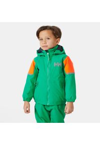 Dziecięca kurtka narciarska Helly Hansen Rider 2.0. Kolor: wielokolorowy, żółty, zielony. Sezon: zima. Sport: narciarstwo