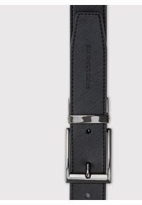 Pako Lorente - PAKO LORENTE - Dwustronny skórzany pasek męski. Materiał: skóra #1