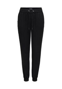 only - ONLY Spodnie dresowe 15203946 Czarny Regular Fit. Kolor: czarny. Materiał: wiskoza #5