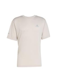 Adidas - Koszulka Training Essentials Holiday Pack. Kolor: beżowy. Technologia: ClimaCool (Adidas). Sport: fitness
