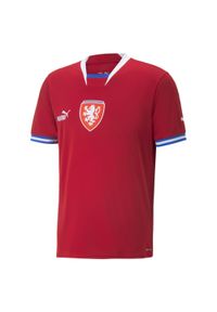 Puma - Czech Republic Home 22/23 Replika koszulki męskiej PUMA Chili Pepper Red. Kolor: czerwony #1