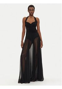 NORMA KAMALI Sukienka wieczorowa KK4243PMG50001 Czarny Slim Fit. Kolor: czarny. Materiał: syntetyk. Styl: wizytowy #5