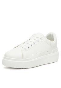 DeeZee Sneakersy YB520-1 Biały. Kolor: biały. Materiał: skóra #7