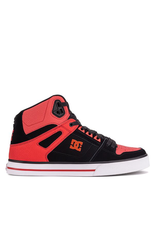 Sneakersy DC Shoes. Kolor: czerwony