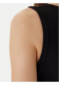 Calvin Klein Jeans Sukienka codzienna LV047F257G Czarny Slim Fit. Okazja: na co dzień. Kolor: czarny. Materiał: bawełna. Typ sukienki: proste. Styl: casual #2