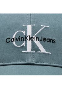 Calvin Klein Jeans Czapka z daszkiem Monogram Cap K50K510061 Granatowy. Kolor: niebieski. Materiał: bawełna