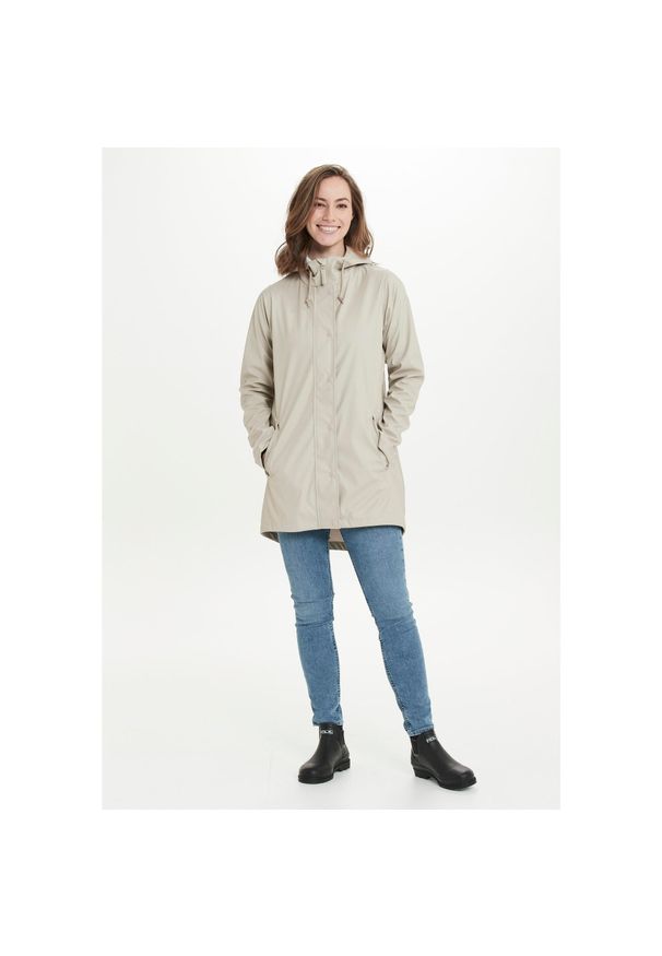 Damska kurtka wodoodporna Weather Report Petra. Kolor: beżowy, wielokolorowy, brązowy