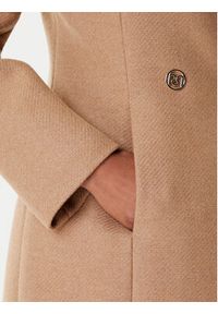 Rinascimento Płaszcz wełniany CFC0126218003 Beżowy Regular Fit. Kolor: beżowy. Materiał: wełna, syntetyk #6