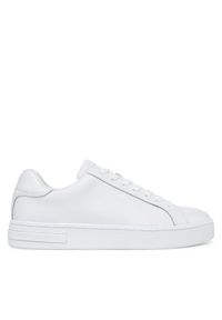 Armani Exchange Sneakersy XM000141 AF11912 U0002 Biały. Kolor: biały. Materiał: skóra