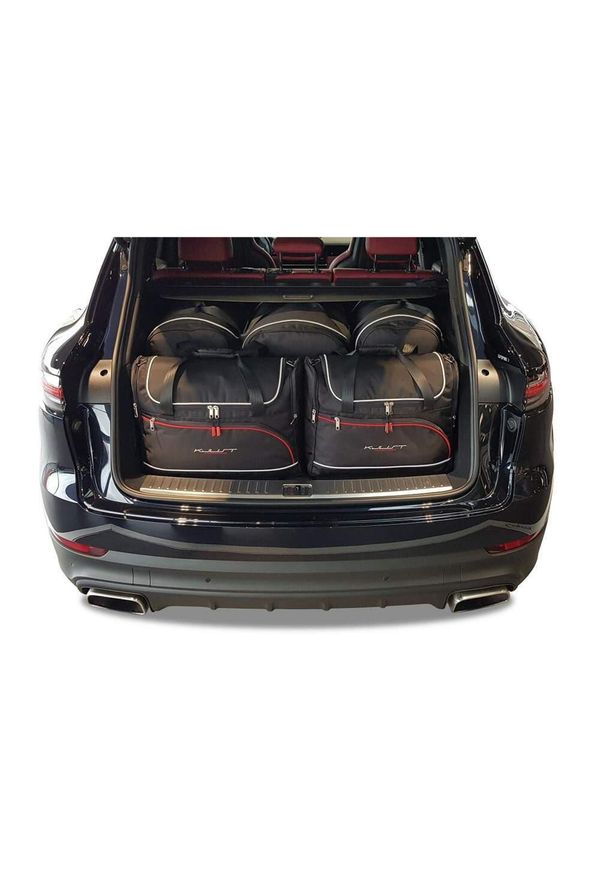 KJUST - Torby Do Bagażnika Porsche Cayenne 2017+ 5Szt Kjust. Kolor: czarny. Styl: sportowy