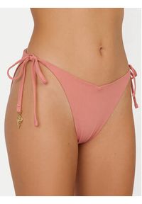 Guess Dół od bikini E6GO01 KF412 Koralowy. Kolor: pomarańczowy. Materiał: syntetyk #2