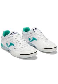 Buty do piłki nożnej halowej męskie Joma Top Flex. Kolor: biały. Sport: piłka nożna #2