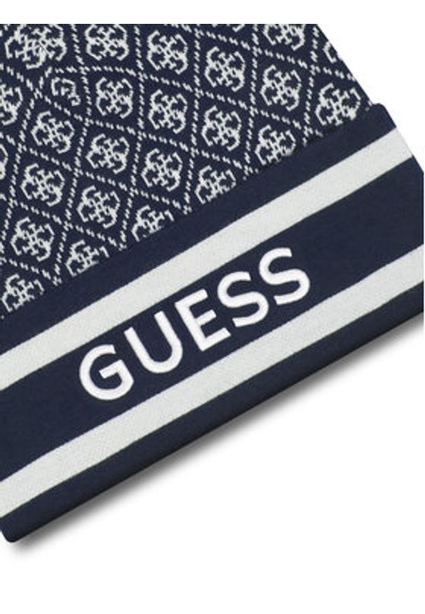 Guess Czapka W4BZ21 Z3JD2 Granatowy. Kolor: niebieski. Materiał: materiał, poliester