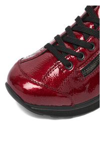 Rieker Sneakersy CEO-N1400-33 Czerwony ciemny. Kolor: czerwony. Materiał: skóra #6