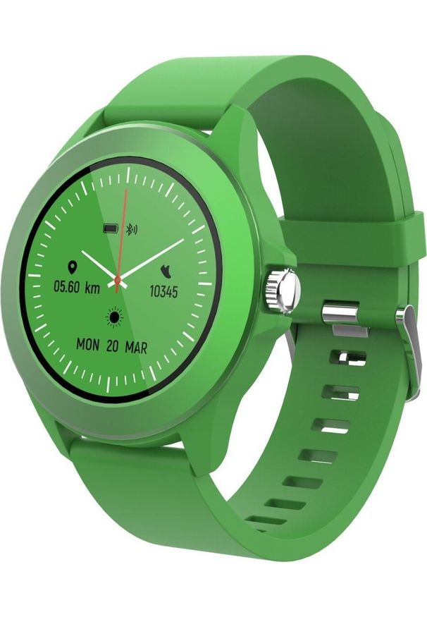 FOREVER - Smartwatch Forever Colorum CW-300 Zielony. Rodzaj zegarka: smartwatch. Kolor: zielony