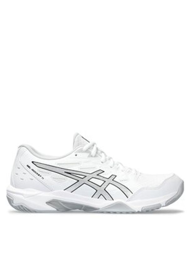 Asics Buty halowe Gel-Rocket 11 1072A093 Biały. Kolor: biały. Materiał: materiał
