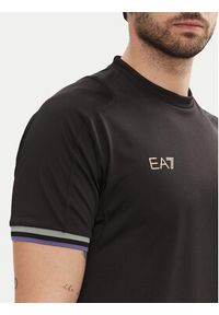 EA7 Emporio Armani T-Shirt 7M000256 AF13537 UC001 Czarny Regular Fit. Kolor: czarny. Materiał: syntetyk #3