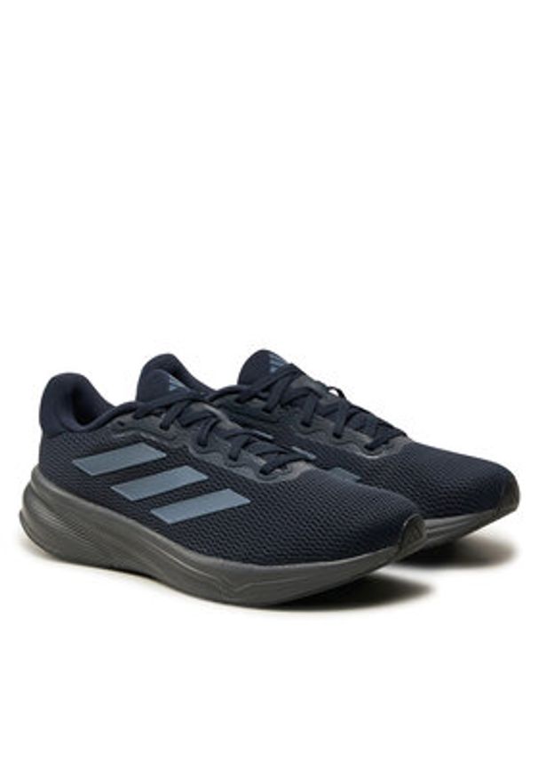 Adidas - adidas Buty do biegania Response IH6092 Granatowy. Kolor: niebieski. Materiał: materiał
