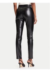 Marciano Guess Spodnie z imitacji skóry 5YGB16 7363A Czarny Slim Fit. Kolor: czarny. Materiał: syntetyk #5