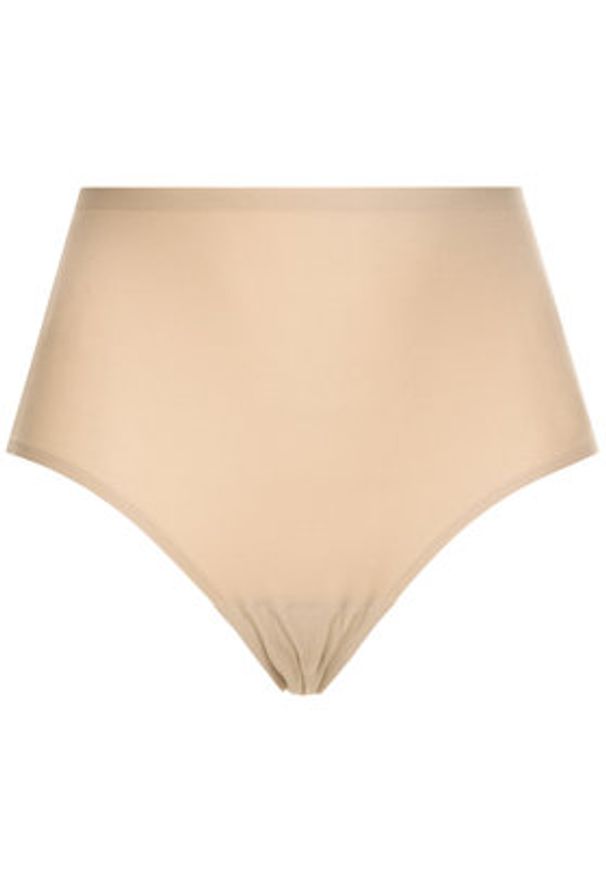 Chantelle Figi klasyczne z wysokim stanem Soft Stretch C26470 Beżowy. Stan: podwyższony. Kolor: beżowy. Materiał: syntetyk