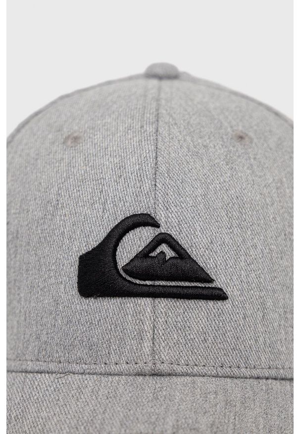 Quiksilver kolor szary z aplikacją. Kolor: szary. Wzór: aplikacja