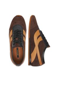 Gino Rossi Sneakersy EO-LILIA-1103-25 Brązowy. Kolor: brązowy. Materiał: zamsz, skóra #5