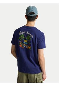 Polo Ralph Lauren T-Shirt 710B14586001 Granatowy Classic Fit. Typ kołnierza: polo. Kolor: niebieski. Materiał: bawełna #1
