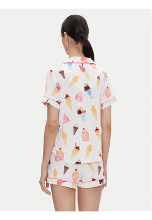 Kate Spade Piżama KSI12746 Biały Regular Fit. Kolor: biały