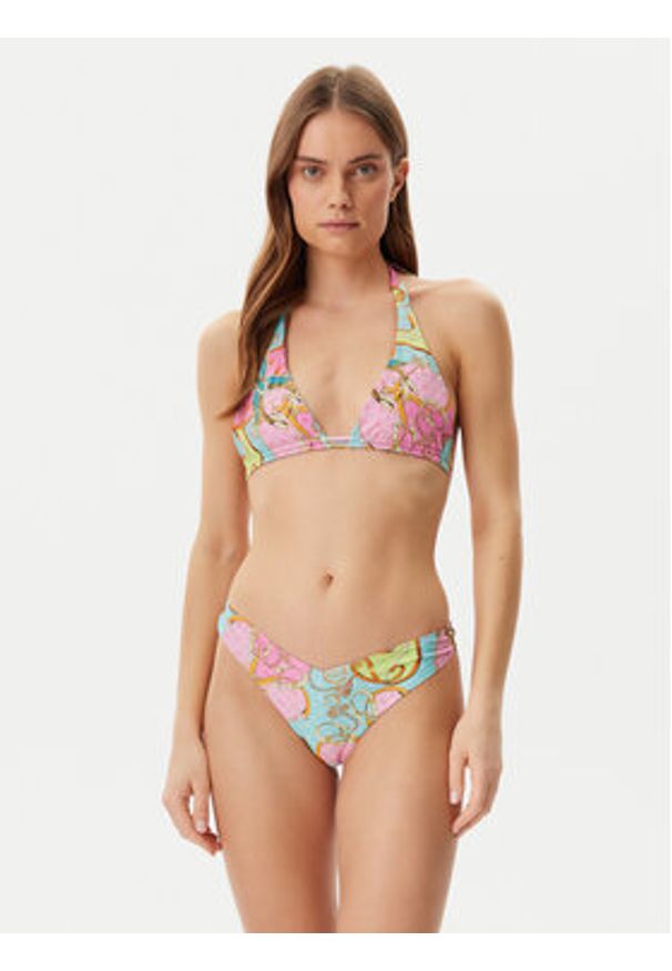 Guess Dół od bikini E5GO16 KCR12 Kolorowy. Materiał: syntetyk. Wzór: kolorowy