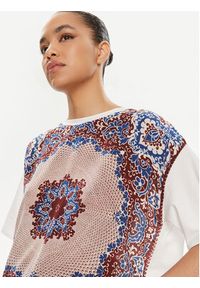 Weekend Max Mara T-Shirt Malaga 2415941112 Kolorowy Relaxed Fit. Materiał: bawełna. Wzór: kolorowy #3