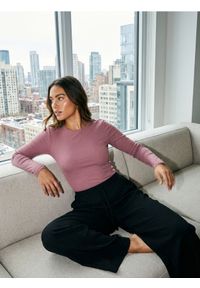 Sinsay - Bawełniane body - różowy. Kolor: różowy. Materiał: bawełna