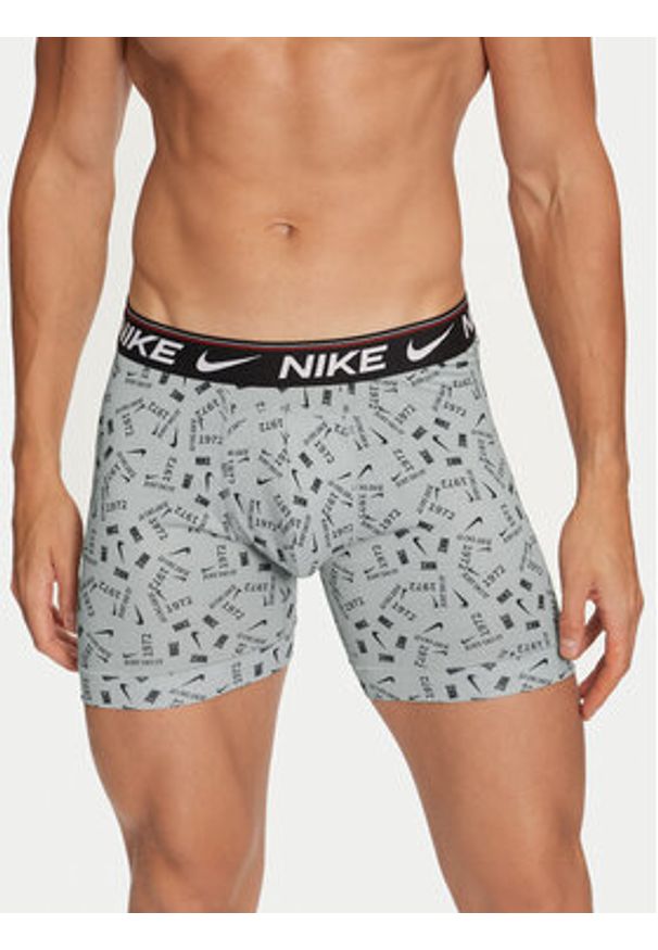Nike Komplet bokserek Boxer 000PKE1257 Kolorowy. Materiał: syntetyk. Wzór: kolorowy
