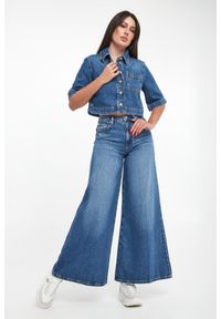 Liu Jo - Jeansy damskie z wysokim stanem LIU JO. Stan: podwyższony #1