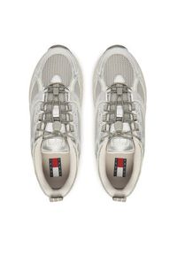 Tommy Jeans Sneakersy Archive '97 EN0EN02923 Srebrny. Kolor: srebrny. Materiał: skóra #5