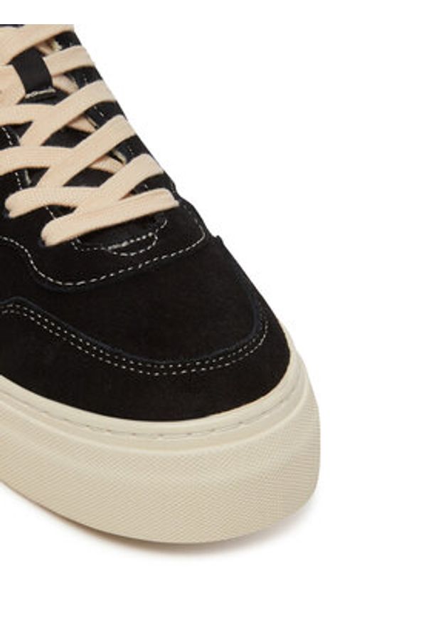 S.W.C Stepney Workers Club Sneakersy Pearl YA23015 Czarny. Kolor: czarny. Materiał: zamsz, skóra