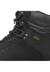 Alpina Trekkingi Tundra 6931-1 Czarny. Kolor: czarny. Materiał: skóra, nubuk. Sport: turystyka piesza