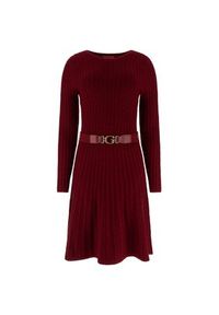 Guess Sukienka 178883 Czerwony Classic Fit. Kolor: czerwony #3