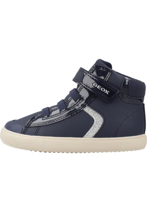 Geox - Buty GEOX B GISLI GIRL Niebieski. Kolor: niebieski. Materiał: syntetyk, tkanina. Sport: turystyka piesza