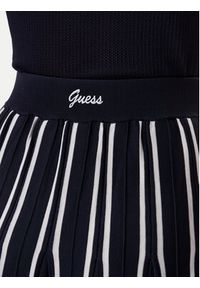 Guess Spódnica plisowana V5GD00 Z3D60 Czarny Regular Fit. Kolor: czarny. Materiał: wiskoza