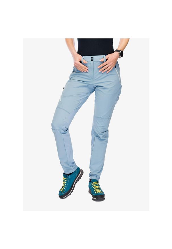 Spodnie turystyczne damskie Vaude Scopi Pants II. Kolor: niebieski. Sezon: lato. Sport: turystyka piesza
