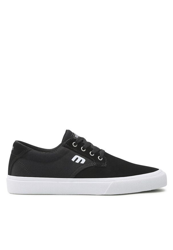 Etnies Tenisówki Singleton Vulc Xlt 4101000556976 Czarny. Kolor: czarny. Materiał: skóra, zamsz