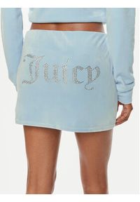 Juicy Couture Spódnica mini Maxy JCWGS24307 Błękitny Slim Fit. Kolor: niebieski. Materiał: syntetyk #5