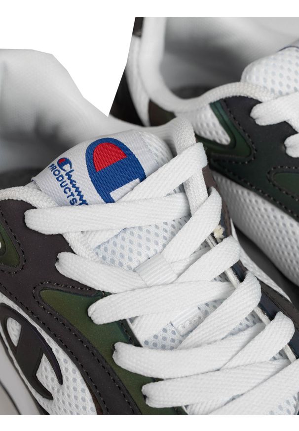 Champion Sneakersy "Lexington 200" | S10968 | Lexington 200 | Kobieta | Biały, Wielokolorowy. Kolor: biały, wielokolorowy. Materiał: materiał. Wzór: aplikacja