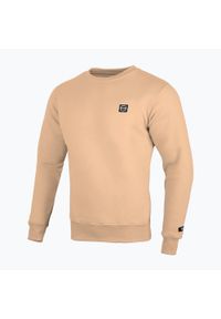 OCTAGON - Bluza męska Octagon Small Logo. Kolor: beżowy