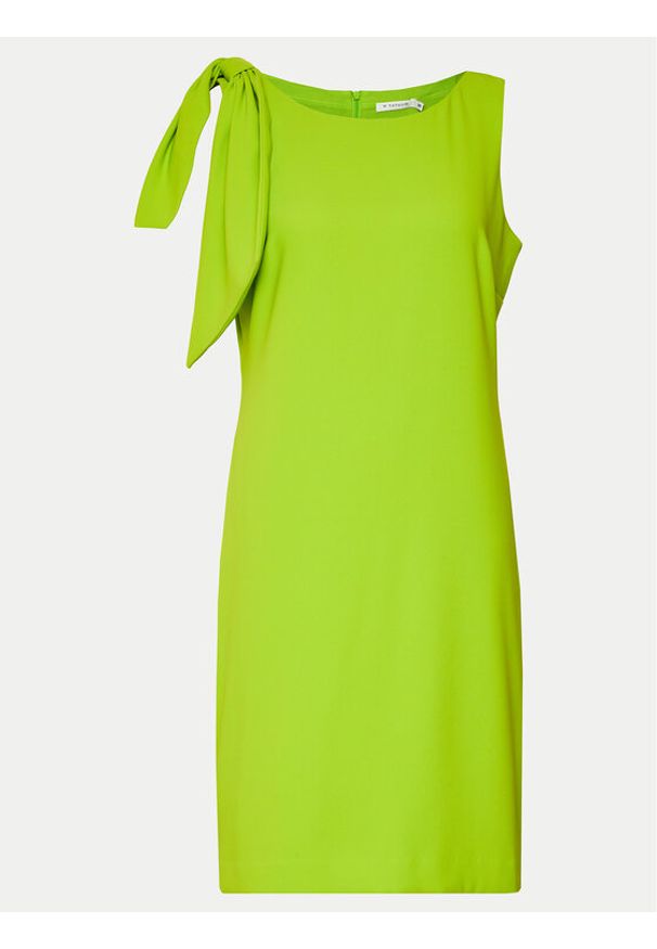 Tatuum Sukienka koktajlowa Hastika T2406.214 Zielony Regular Fit. Kolor: zielony. Materiał: syntetyk. Styl: wizytowy