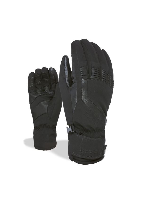 Rękawice narciarskie męskie Level I -Super Radiator Gore-Tex. Kolor: czarny. Technologia: Gore-Tex. Sport: narciarstwo