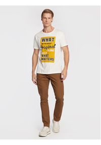 Blend T-Shirt 20714250 Biały Regular Fit. Kolor: biały. Materiał: bawełna